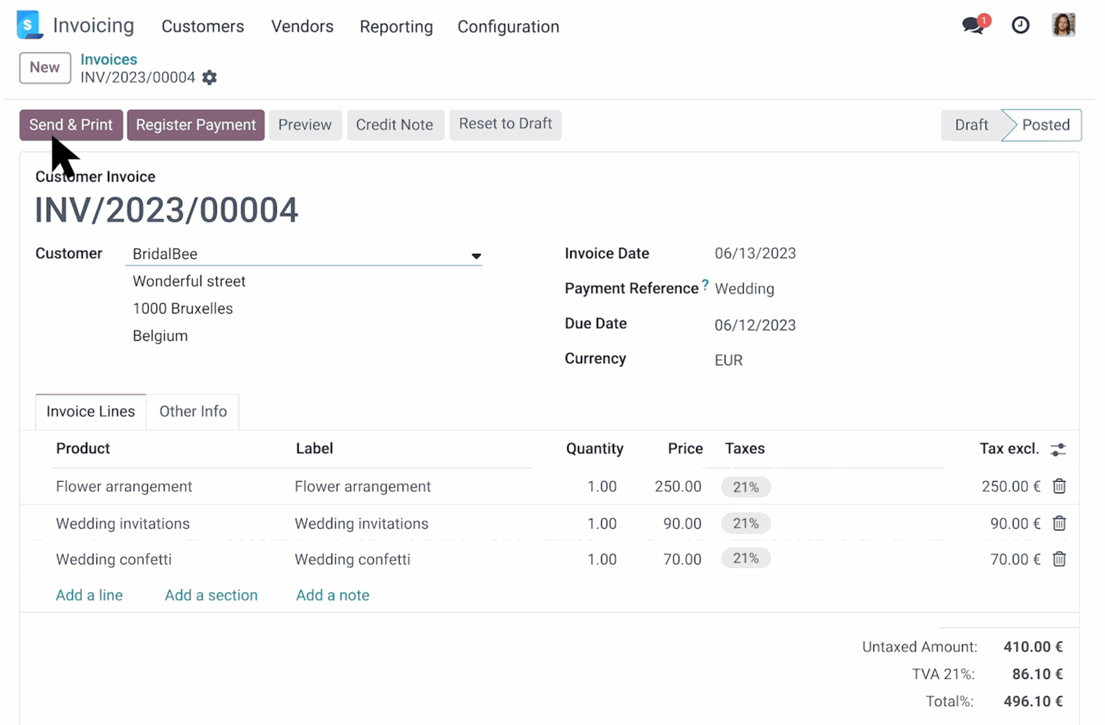 Real-Time Invoicing & Payments