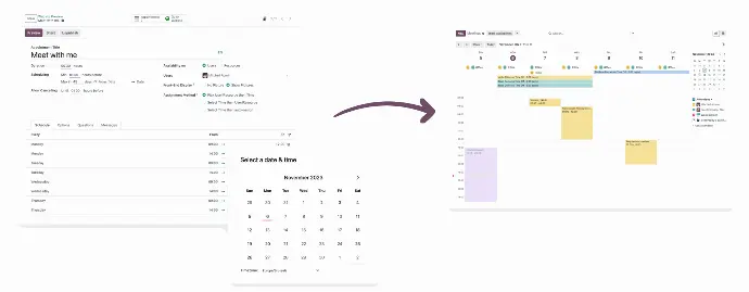 Calendar integration & no double-booking