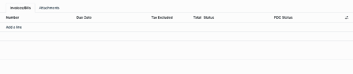Invoice/Bill Linking