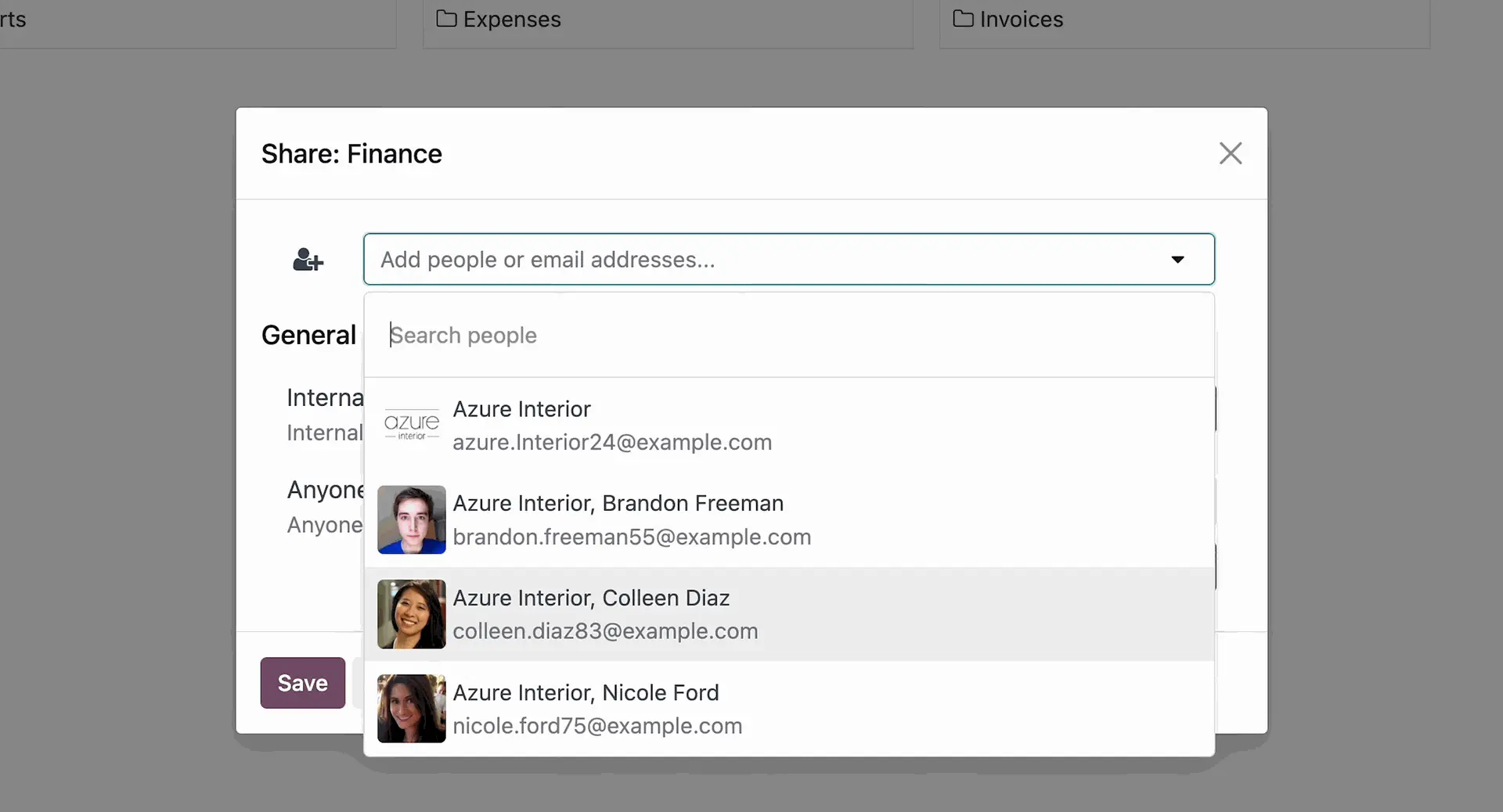 Secure Sharing & Access Control