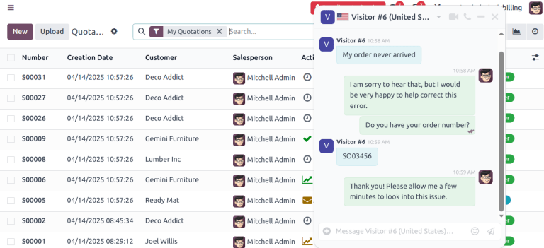 Real-Time Website Chat