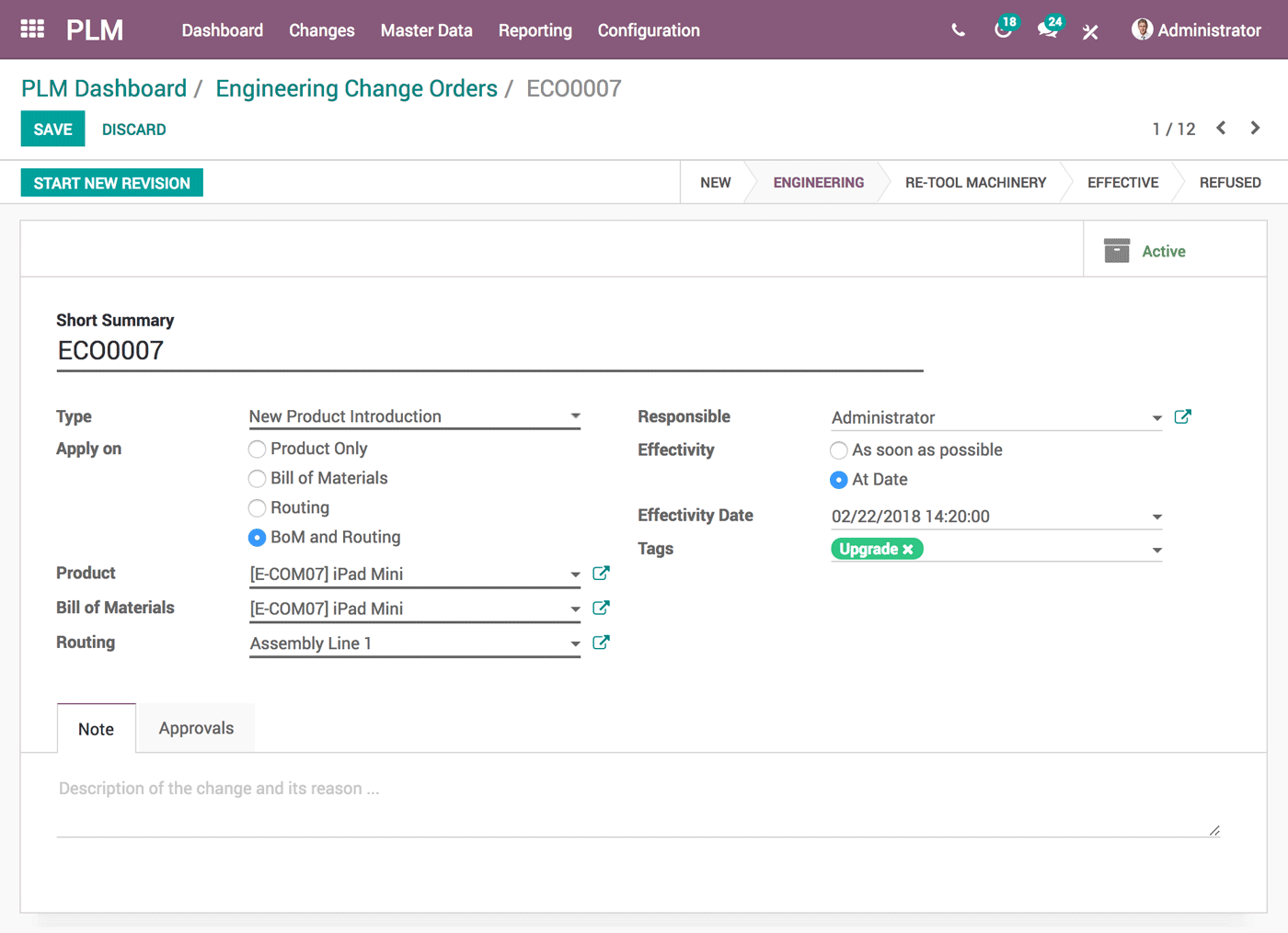 Engineering Change Orders (ECOs)