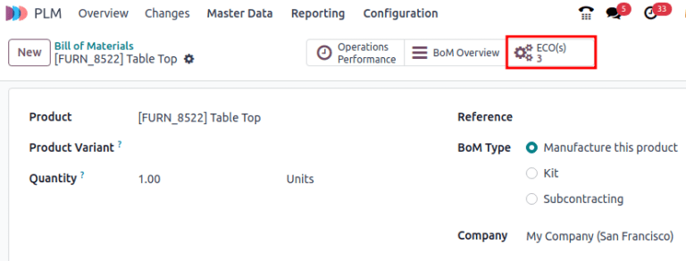 BoM Version Management