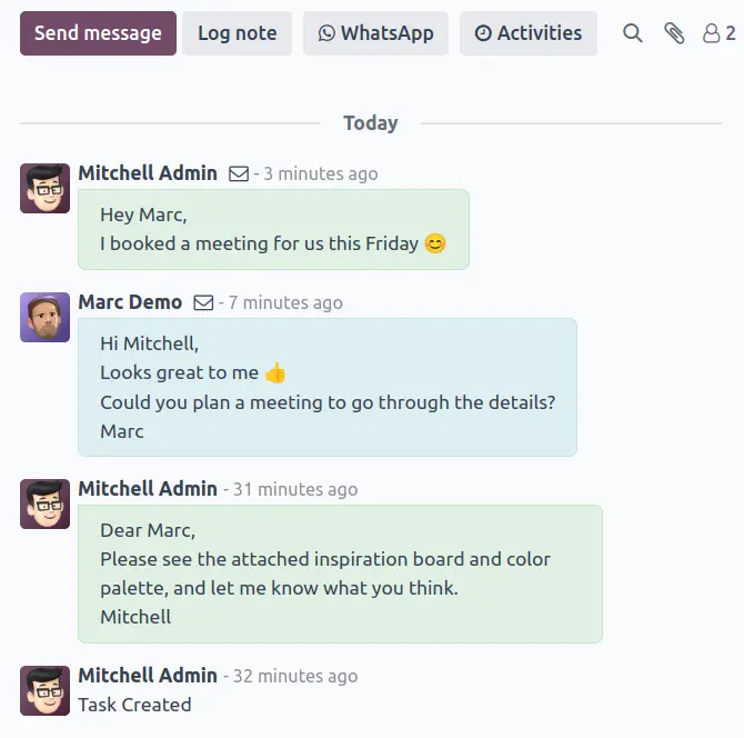 Built-In Communication & Collaboration