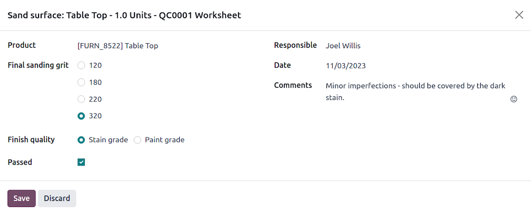 Custom Inspection Types & Worksheets