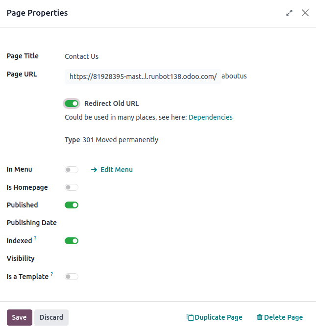 Page Management & Publishing