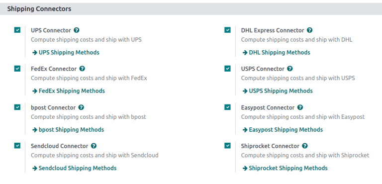 Shipping & Fulfillment