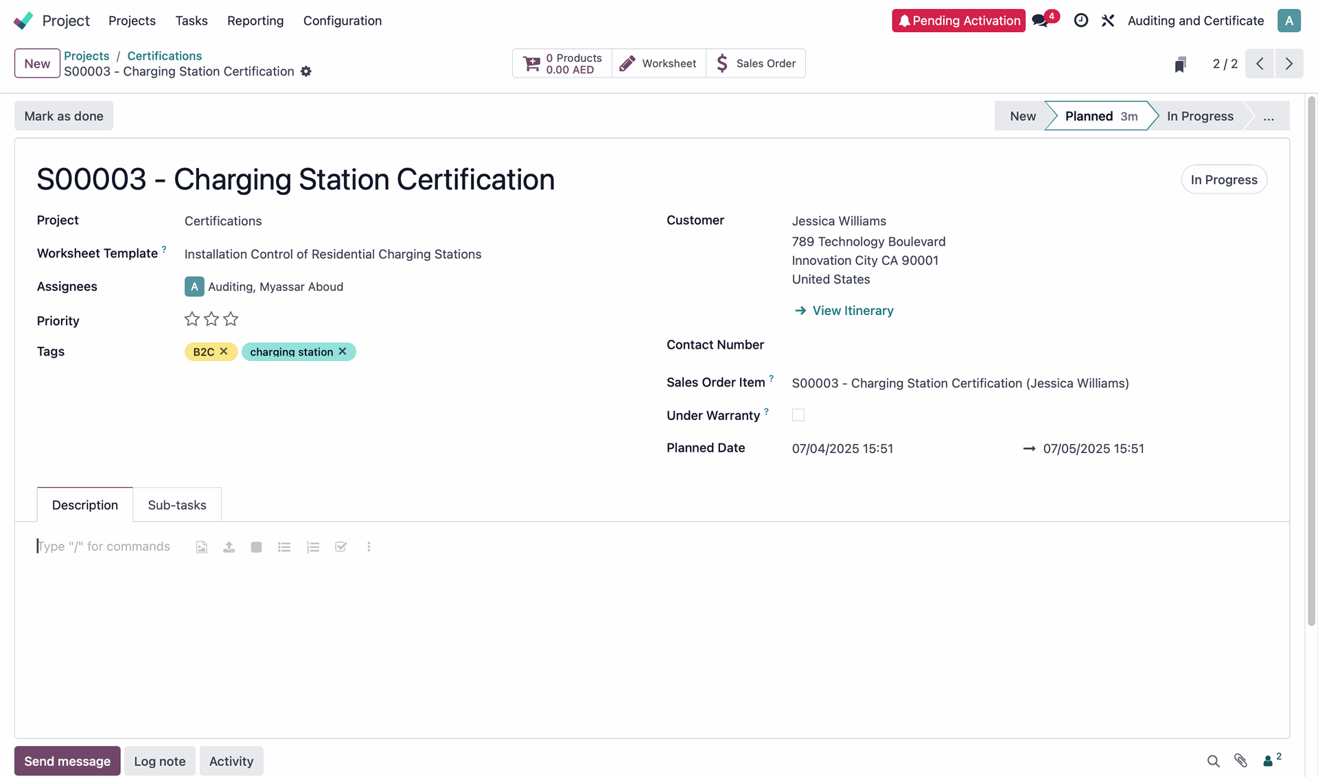 Certification & Training